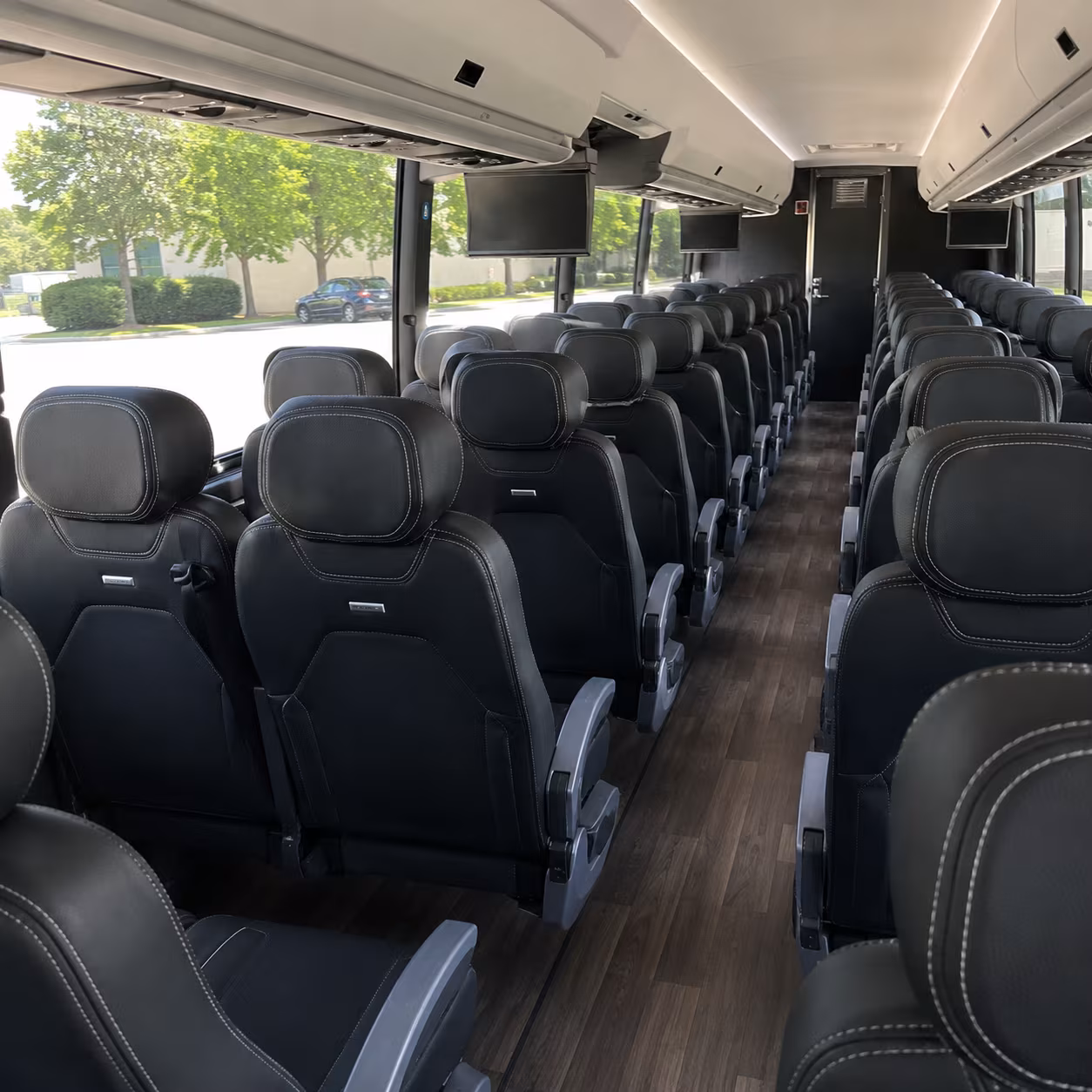 charter buses for retreats at ignatius house and monastery of the holy spirit