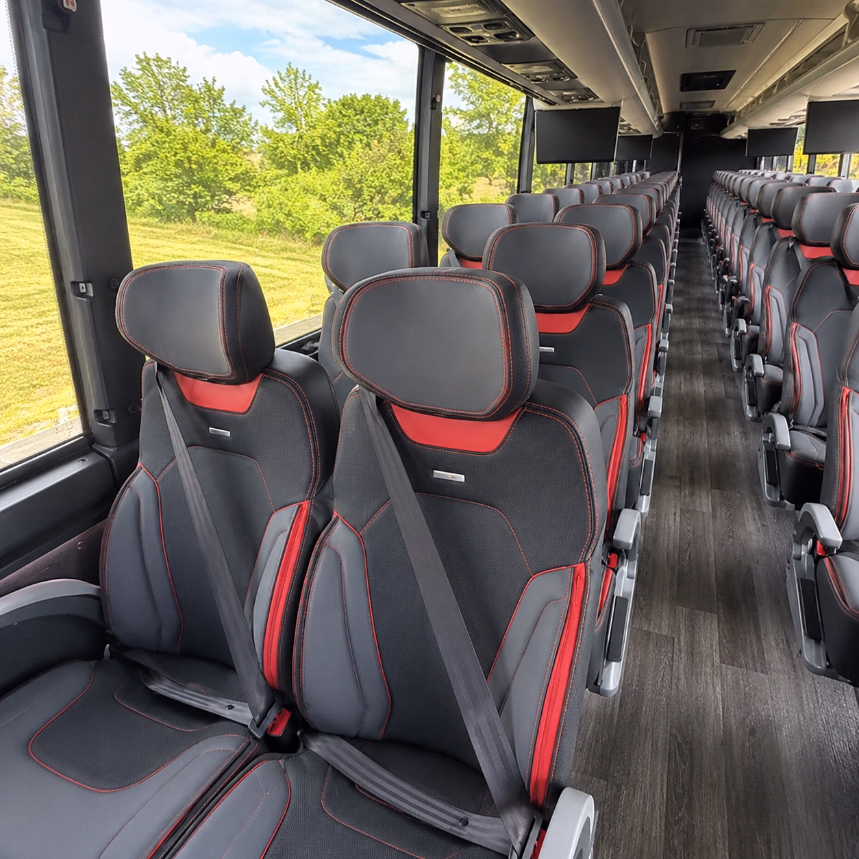 sandy springs charter bus rental