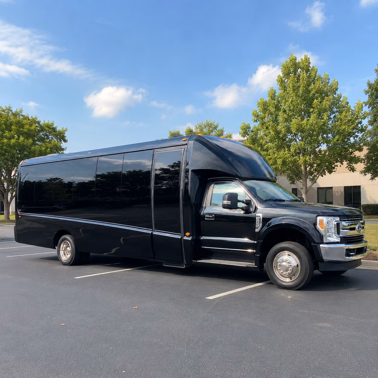 sandy springs private event transportation onboard seating