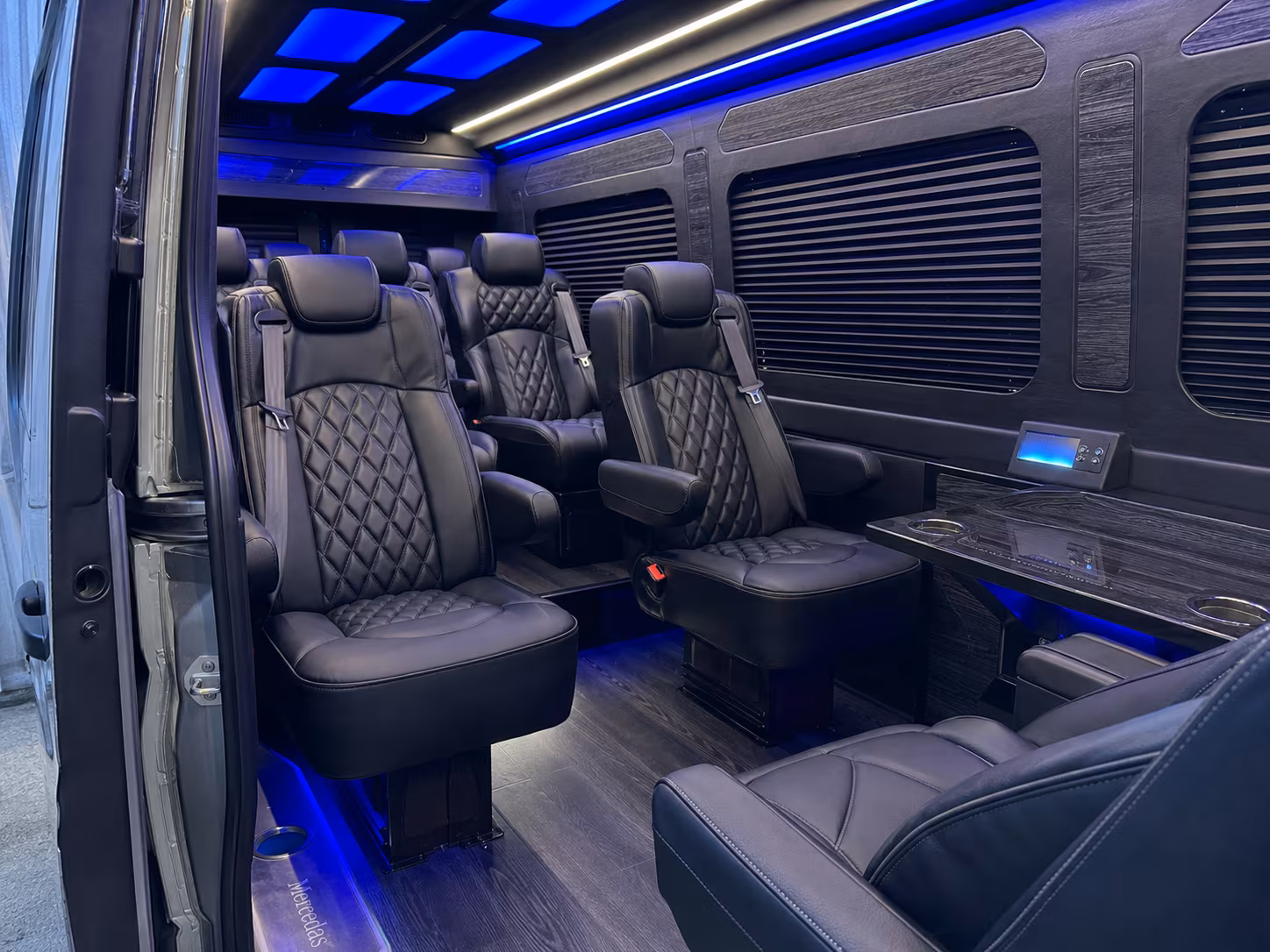 sprinter van transportation for groups and events across sandy springs