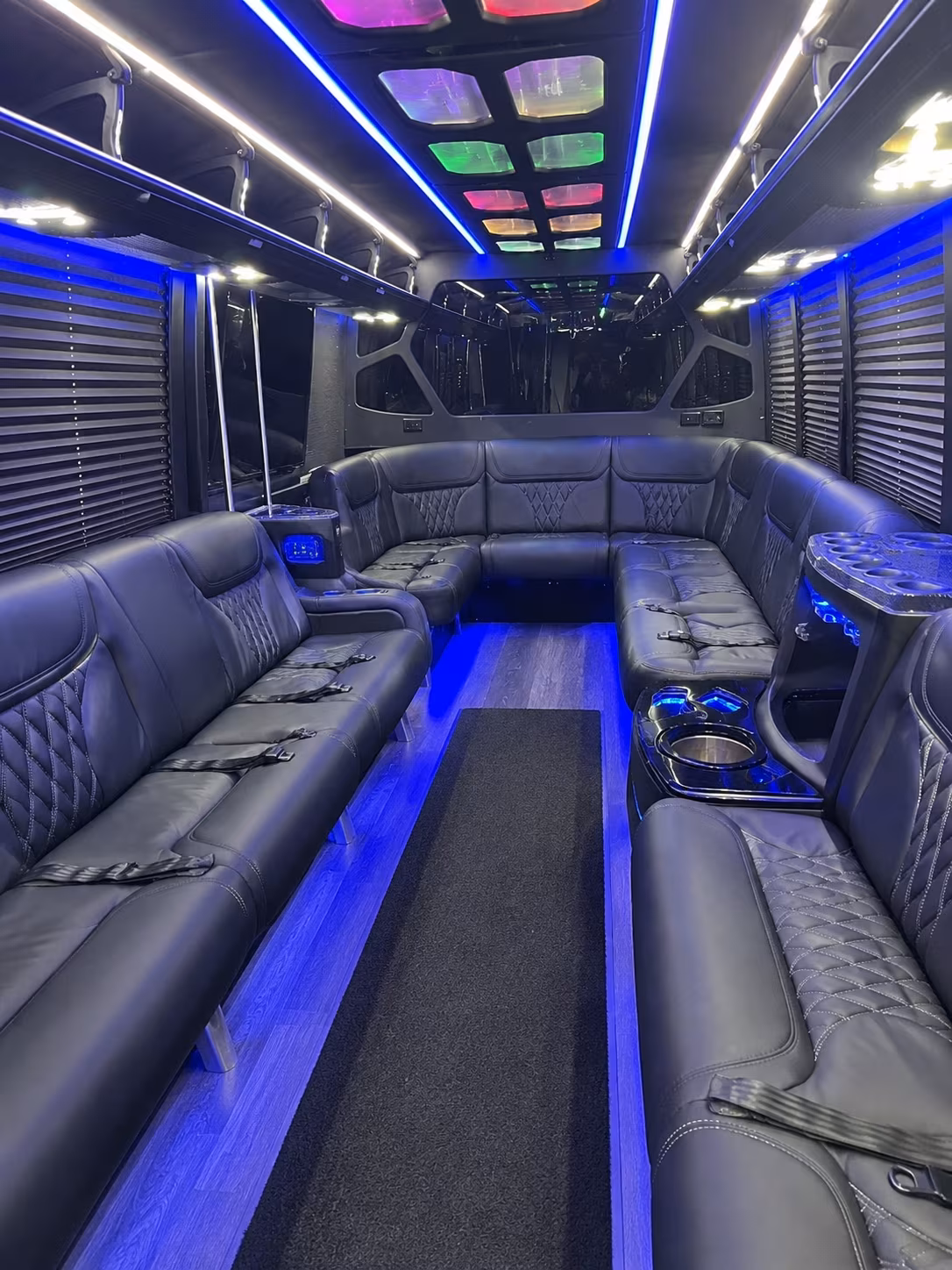 truist park battery atlanta party bus rental